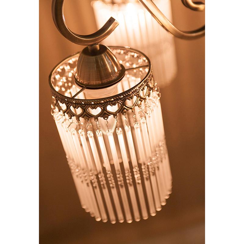 シャンデリア シーリングライト 照明 LED電球対応 アンティーク調 E26  