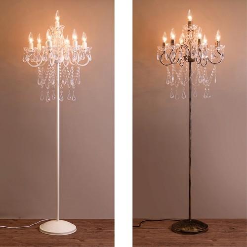 フロアライト シャンデリア フロアスタンド LED電球付 7灯 フロア  