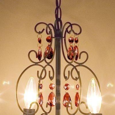 シャンデリア 照明 LED電球対応 アンティーク調 豪華 3色展開 4