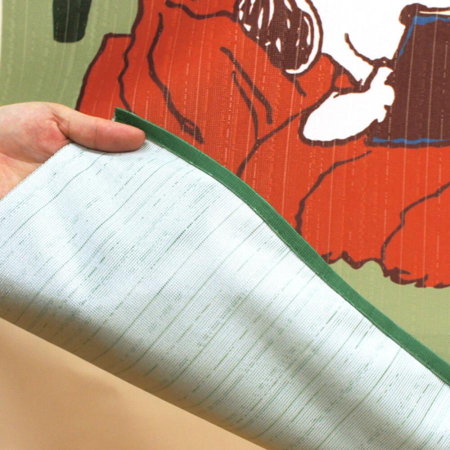 のれん　暖簾　スヌーピー  キャンプ　85×150cm　PEANUTS  日本製　｜bic-shop｜07