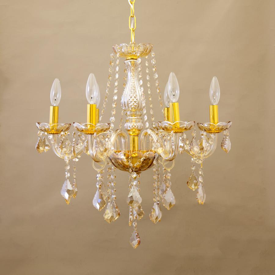 モダンシャンデリア ゴールド照明 ミッドセンチュリーモダン シャンデリア | 10畳・ゴールド