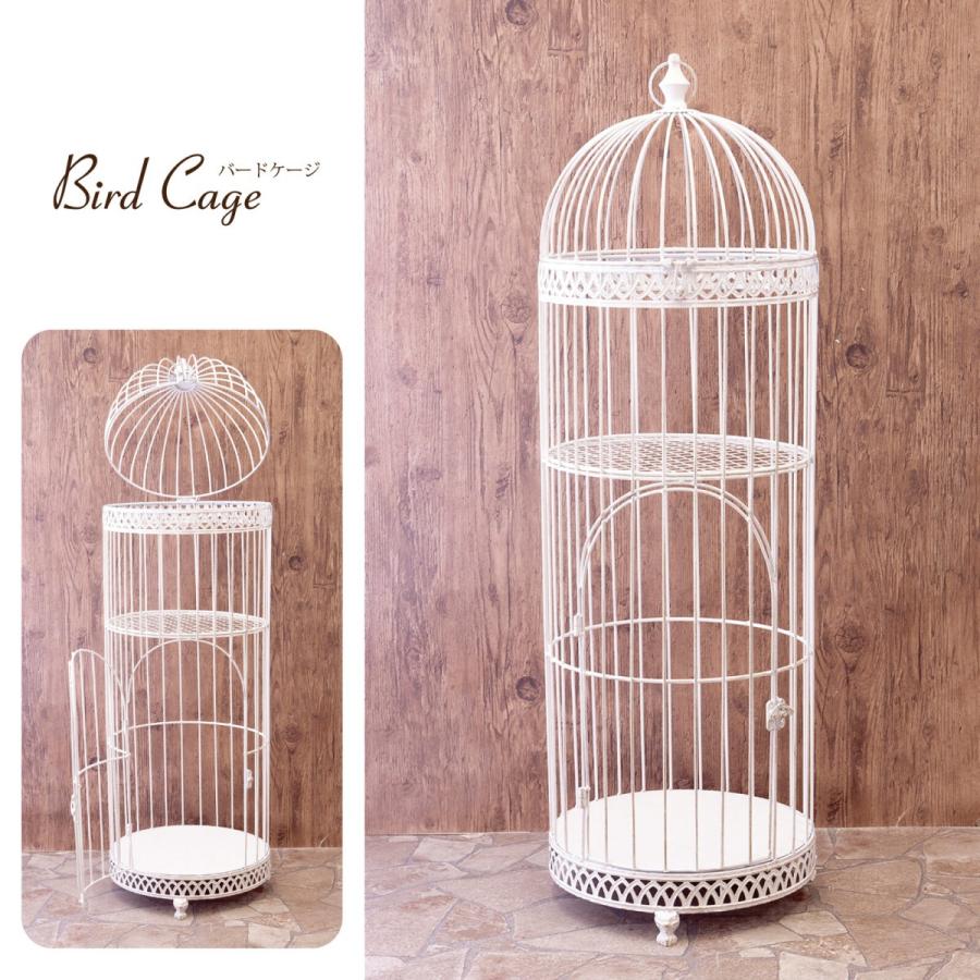 鳥かご ガーデニング 園芸 プランター アンティーク調 フローリストバードケージ ラウンド 2ステージ Nbc001 W Bic Shop 通販 Yahoo ショッピング