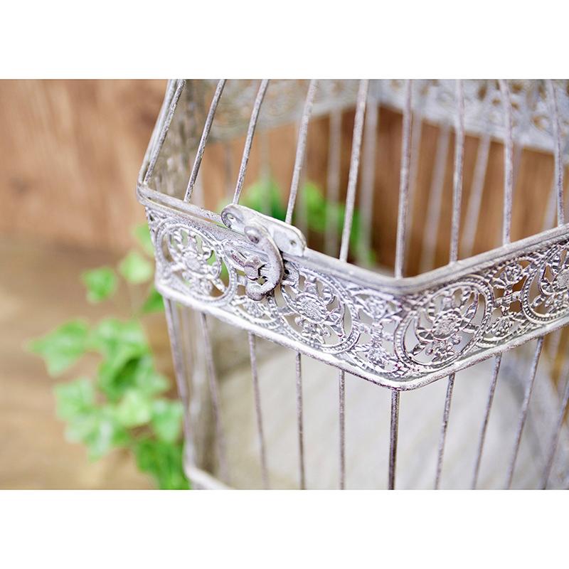 鳥かご ガーデニング 園芸 アンティーク調 2個セット フローリスト