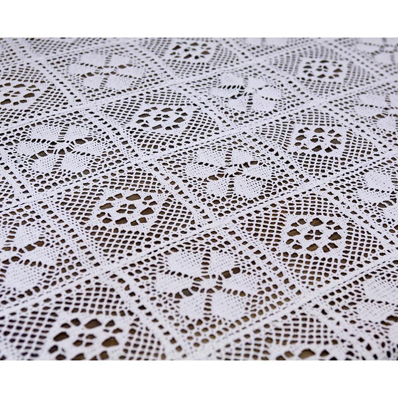 テーブルセンター テーブルクロス コットンレース ラウンド Φ112 送料