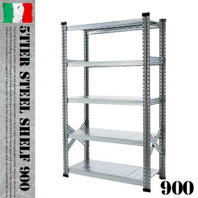 ５TIER STEEL SHELF W９００　001852　METALSISTEM｜bicasa