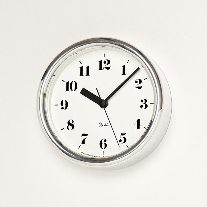 時計 タカタレムノス Lemnos リキ アルミニウム クロック RIKI ALUMINUM CLOCK WR06-29 掛け時計 置時計