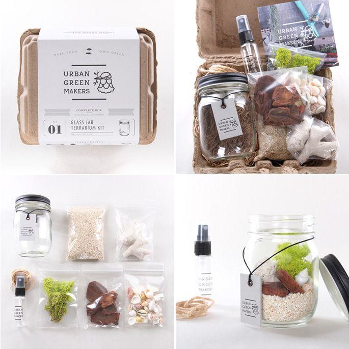 GLASS JAR TERRARIUM KIT NO,1｜bicasa｜02