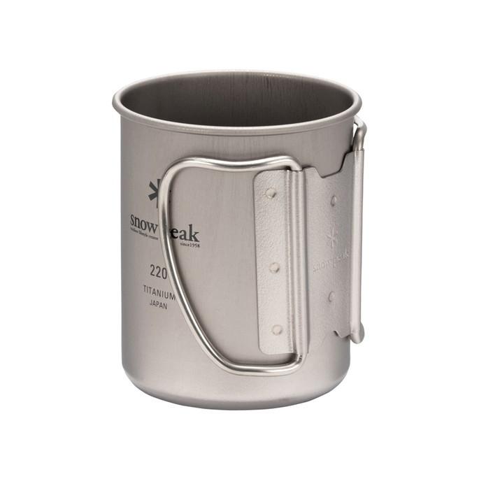 マグ スノーピーク Snow Peak チタンシングルマグ 220 titanium single mug 220 MG-141 チタンマグ｜bicasa｜04