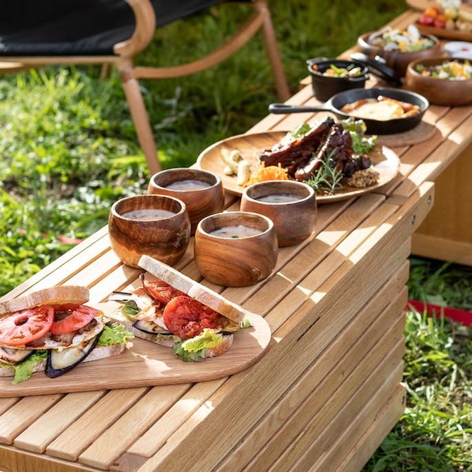 コンテナフタ イキキ IKIKI ソリッドトップパネルLウォルナット solid