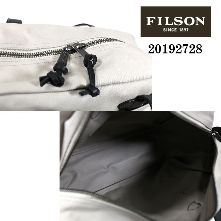 トートバッグ FILSON フィルソン TOTE BAG WITH ZIPPER 新色 鞄 20192728-t｜bicks-market｜03