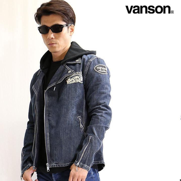 デニムライダース VANSON バンソン 2way nvsz-2114[21_aw]｜bicks-market｜07