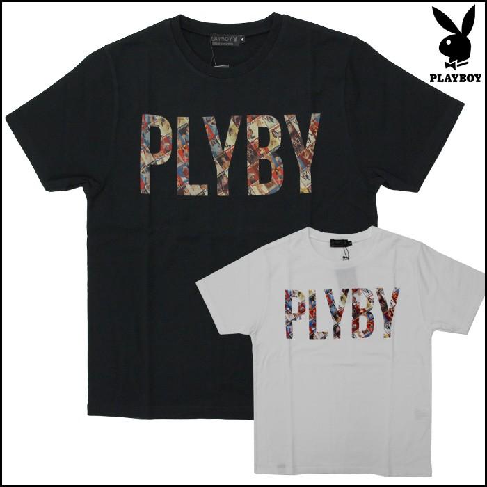Playboy プレイボーイ 半袖tシャツ Playboy ロゴ Pbst 407 Pbst 407 Bicks Market 通販 Yahoo ショッピング