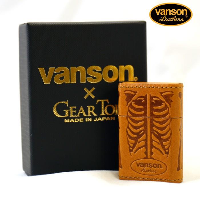 VANSON×GEAR TOP バンソン  レザーボーンライター v-gt-02