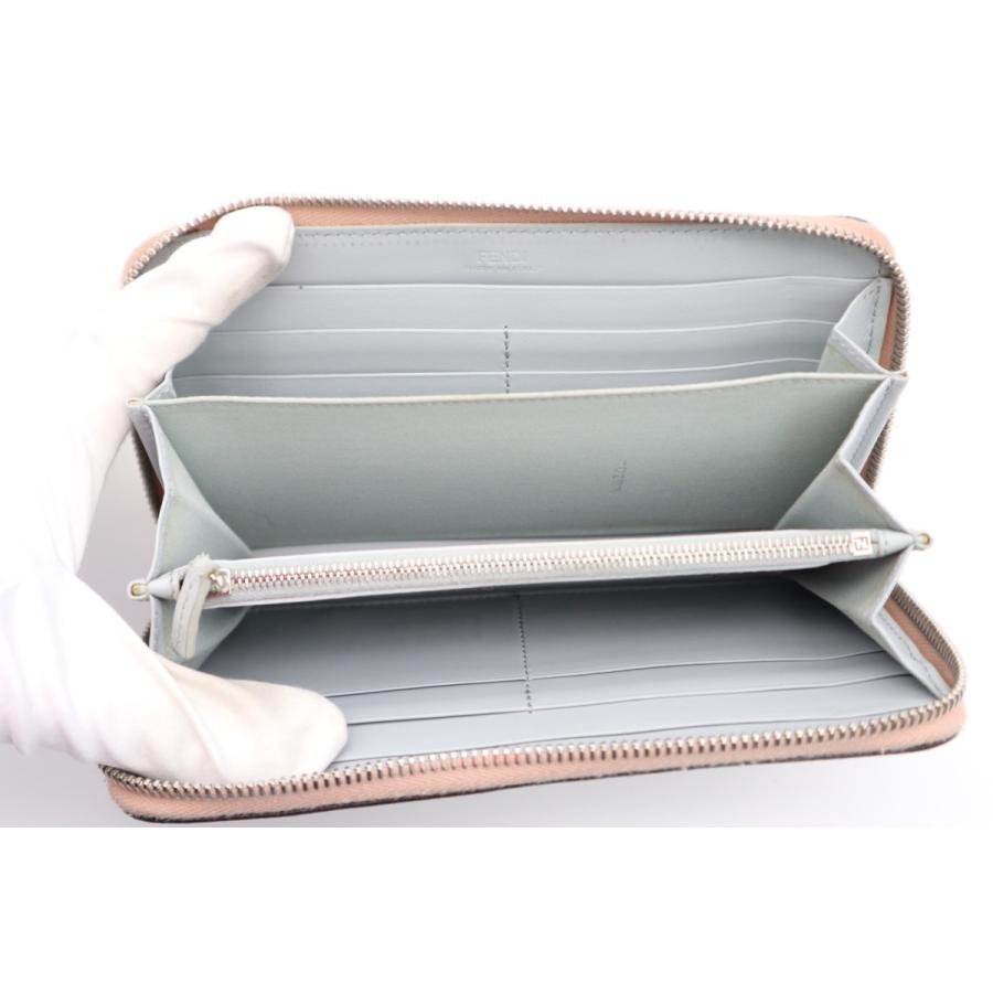 ABランク ≪ FENDI フェンディ/ラウンドファスナー長財布≫ 8M0299  