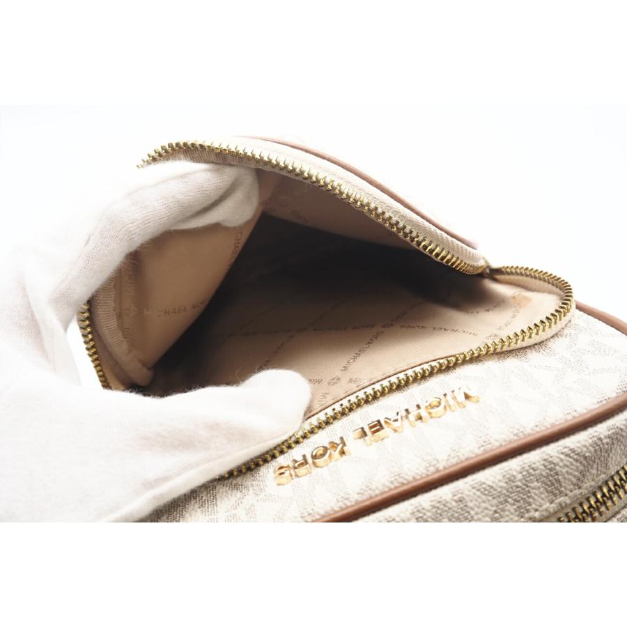 ☆安心の3大保証☆ ABランク ≪MICHAEL KORS マイケル コース/ショルダーバッグ≫ 35H9GTVC1B ジェット セット トラベル シグネチャー ミディアム ☆安心の3大保証☆ ABランク ≪MICHAEL KORS マイケル コース