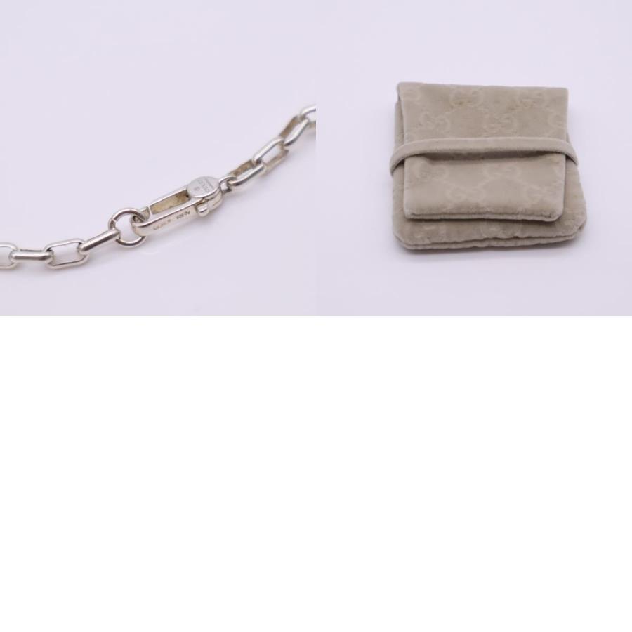 GUCCI インターロッキングG ネックレス シルバー 訳あり品 GUCCI（グッチ） ☆3日以内返品可☆ インターロッキングG ネックレス