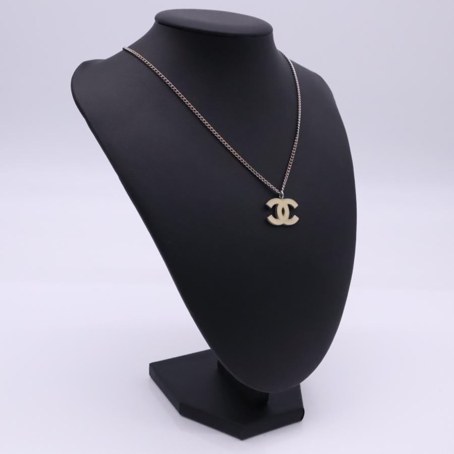 ★3日以内返品可★  CHANEL シャネル ココマーク ネックレス SP - ネックレス シルバー アイボリー SP レディース | CHANEL