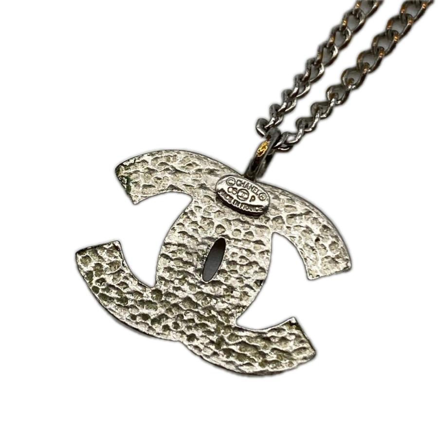 ★3日以内返品可★  CHANEL シャネル ココマーク ネックレス SP - ネックレス シルバー アイボリー SP レディース | CHANEL | 02