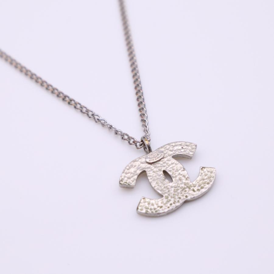 ★3日以内返品可★  CHANEL シャネル ココマーク ネックレス SP - ネックレス シルバー アイボリー SP レディース | CHANEL | 04