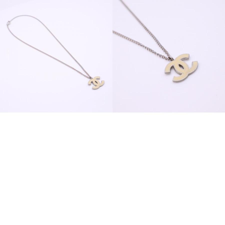 ★3日以内返品可★  CHANEL シャネル ココマーク ネックレス SP - ネックレス シルバー アイボリー SP レディース | CHANEL | 09