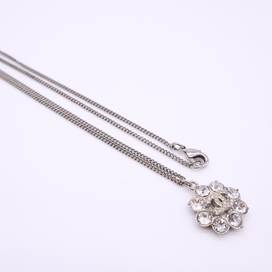★3日以内返品可★ 美品 CHANEL シャネル ココマーク フラワー ネックレス SP - ネックレス シルバー シルバー | CHANEL | 04