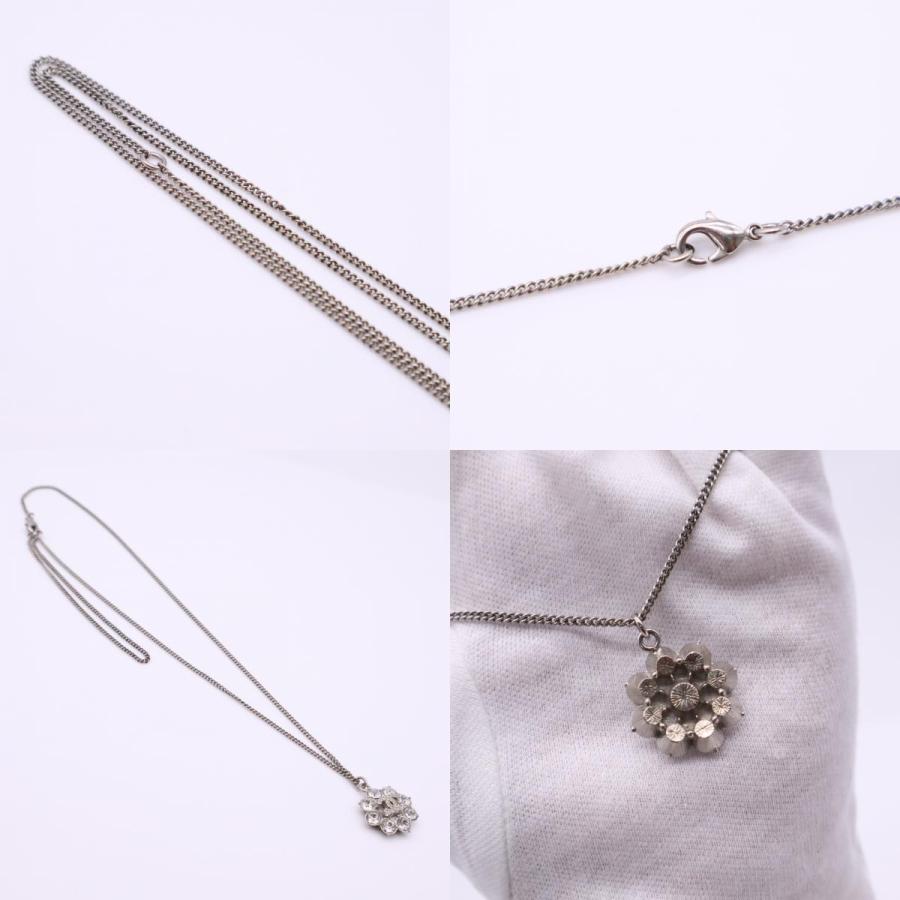 ★3日以内返品可★ 美品 CHANEL シャネル ココマーク フラワー ネックレス SP - ネックレス シルバー シルバー | CHANEL | 08