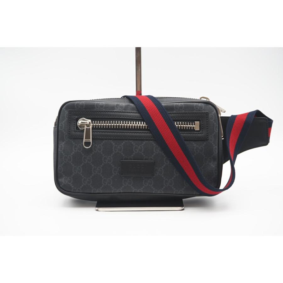 ★3日以内返品可★ 美品 GUCCI グッチ GGスプリーム ソフトGGスプリーム ベルトバッグ 474293 ウエストバッグ | GUCCI