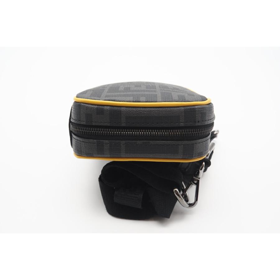 ★3日以内返品可★ 極美品 FENDI フェンディ ダイアゴナル ミニカメラバッグ 7AS122 ショルダーバッグ グレー | FENDI | 06