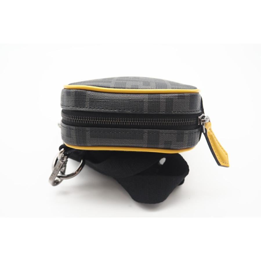 ★3日以内返品可★ 極美品 FENDI フェンディ ダイアゴナル ミニカメラバッグ 7AS122 ショルダーバッグ グレー | FENDI | 07