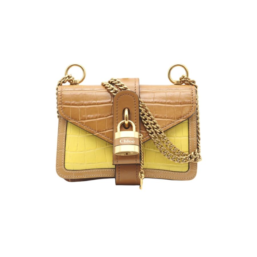 ★3日以内返品可★ 美品 Chloe クロエ クロコ型押し 2022AW アビー CHC20SS207 C36 ショルダーバッグ | Chloe | 01