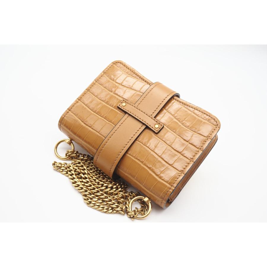 ★3日以内返品可★ 美品 Chloe クロエ クロコ型押し 2022AW アビー CHC20SS207 C36 ショルダーバッグ | Chloe | 03