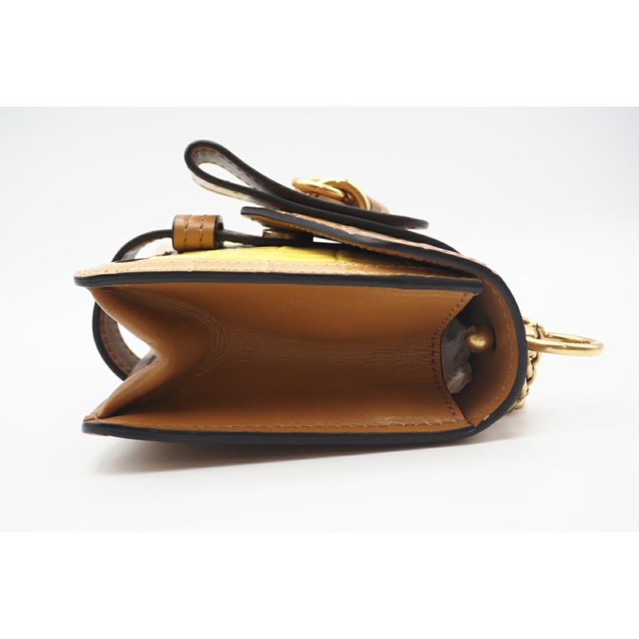 ★3日以内返品可★ 美品 Chloe クロエ クロコ型押し 2022AW アビー CHC20SS207 C36 ショルダーバッグ | Chloe | 05