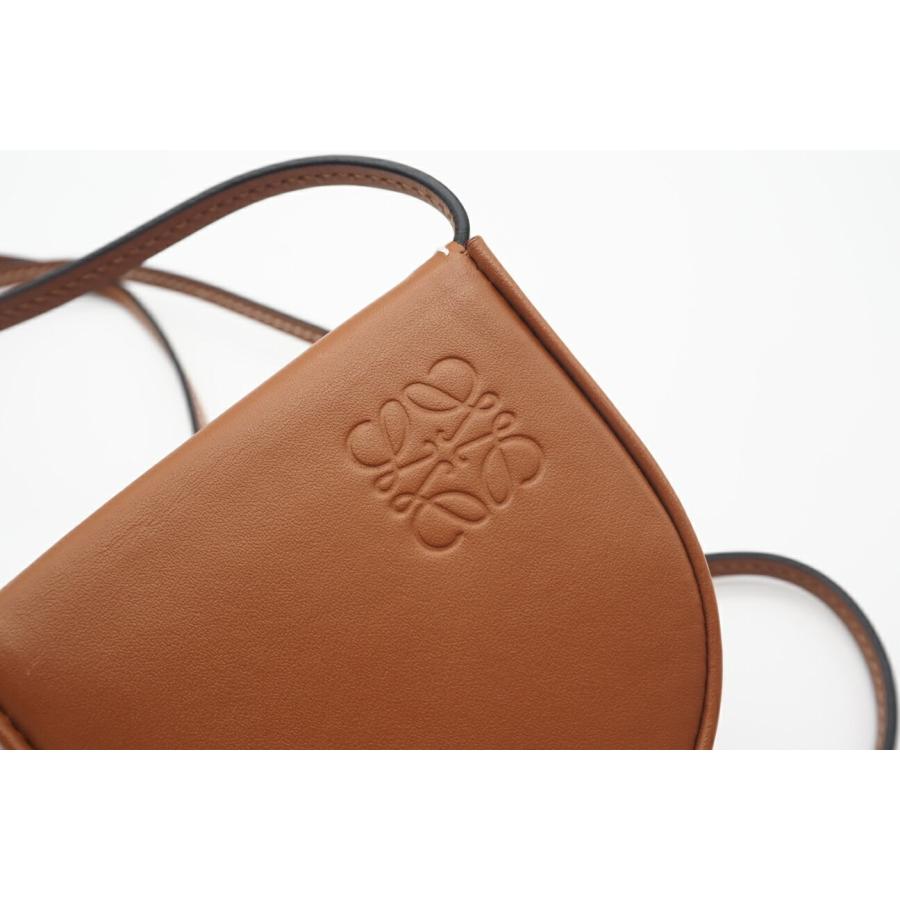 ★3日以内返品可★ 極美品 LOEWE ロエベ アナグラム ヒールポーチ ミニ ショルダー コインケース C661T15X06 | LOEWE | 08