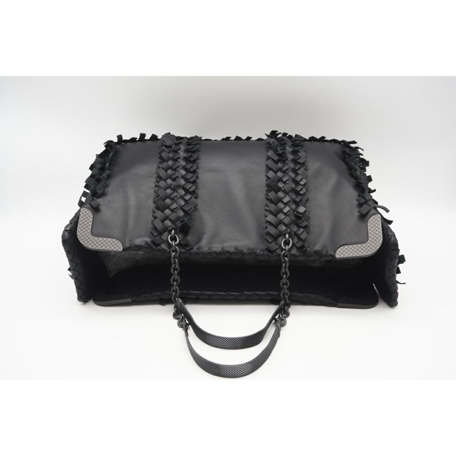 ★3日以内返品可★ 美品 BOTTEGAVENETA ボッテガヴェネタ イントレチャート小 レザー チェーントートバッグ |  | 04