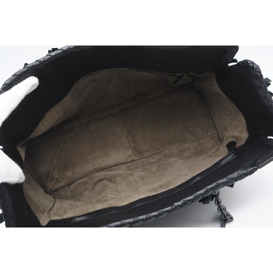 ★3日以内返品可★ 美品 BOTTEGAVENETA ボッテガヴェネタ イントレチャート小 レザー チェーントートバッグ |  | 08