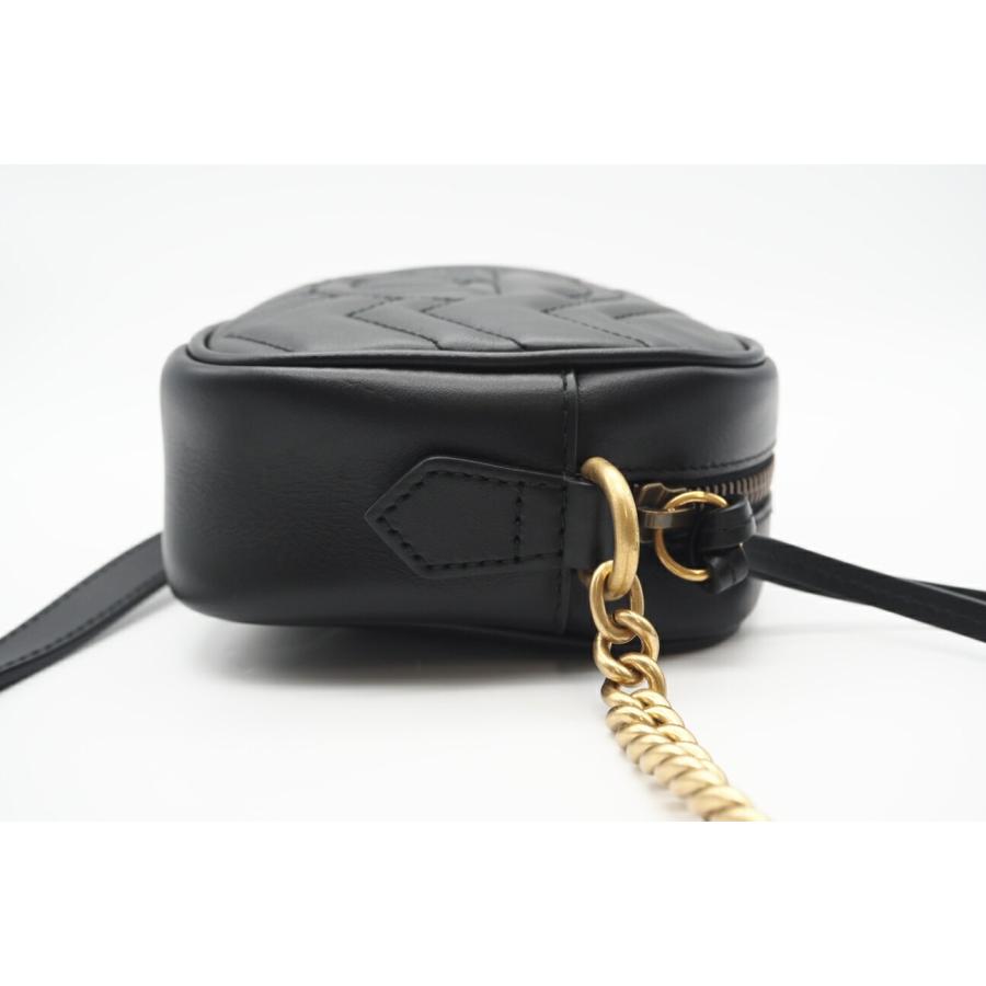 ★3日以内返品可★ 極美品 GUCCI グッチ GGマーモント キルティング ミニバッグ 448065 ショルダーバッグ | GUCCI | 08