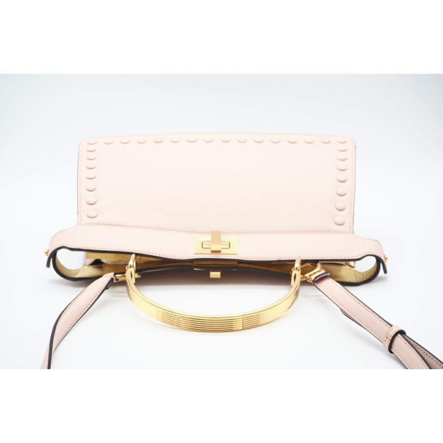 ★3日以内返品可★ 極美品 FENDI フェンディ レザー ピーカブー アイシーユー イーストウエスト 8BN323 AENL | FENDI | 04