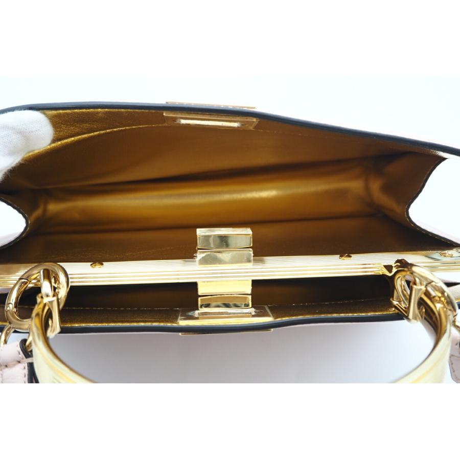 ★3日以内返品可★ 極美品 FENDI フェンディ レザー ピーカブー アイシーユー イーストウエスト 8BN323 AENL | FENDI | 08