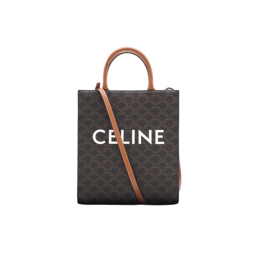 ★3日以内返品可★ 極美品 CELINE セリーヌ トリオンフ カバ バーティカル 2WAYトートバッグ 191542BZK | CELINE | 01