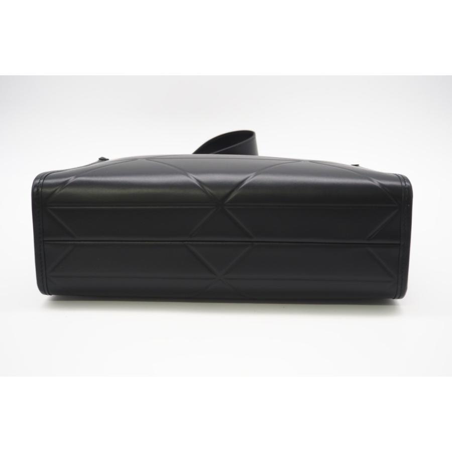 ★3日以内返品可★ 極美品 PRADA プラダ メタルロゴ シンボルトップステッチ スモールバッグ 1BA379 | PRADA | 05