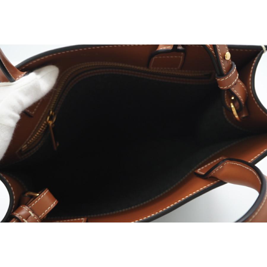 ★3日以内返品可★ 極美品 CELINE セリーヌ コットン レザー テキスタイル スモールバーティカルカバ | CELINE | 08