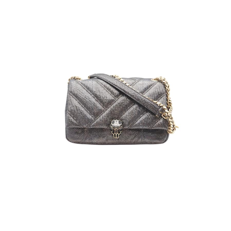 BVLGARI（ブルガリ） ☆3日以内返品可☆ 極美品 メタリックレザー セル 