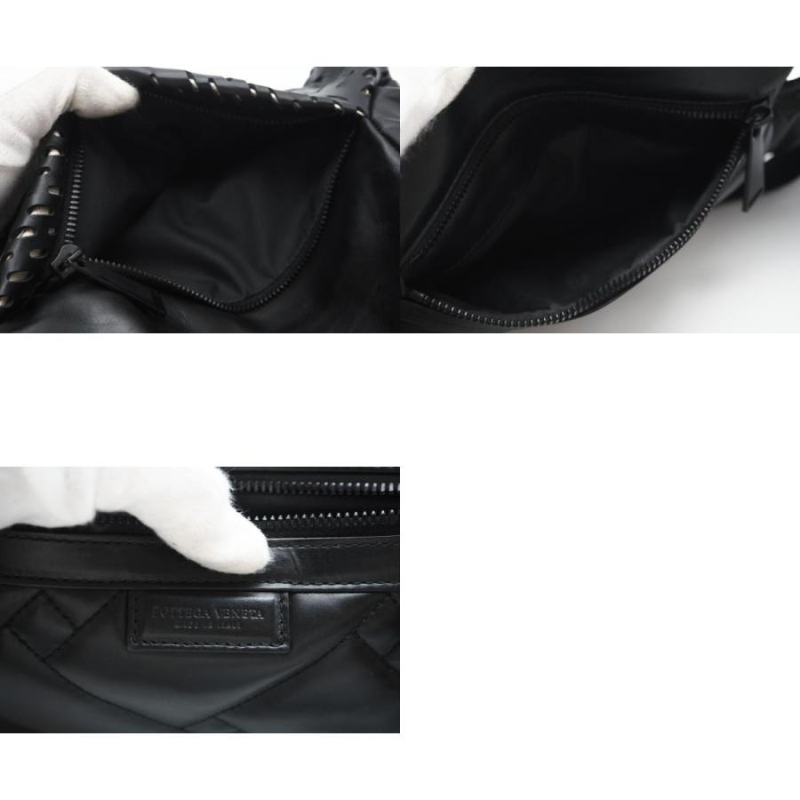 ★3日以内返品可★ BOTTEGAVENETA ボッテガヴェネタ レザー パーフォレイテッド ボディバッグ 578540
