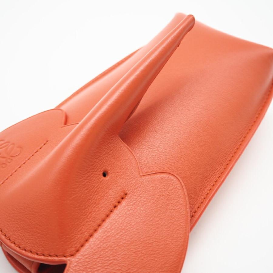 ★3日以内返品可★ 極美品 LOEWE ロエベ クラシックカーフスキン エレファントモチーフ ポケット C623B02X10 | LOEWE | 03