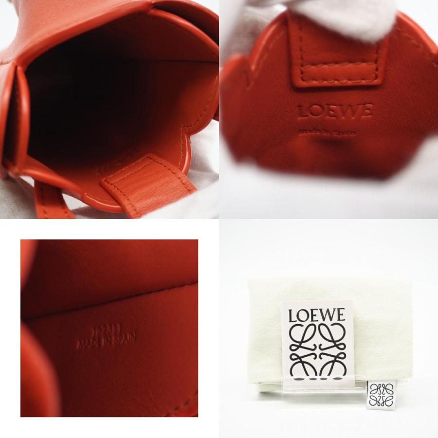 ★3日以内返品可★ 極美品 LOEWE ロエベ クラシックカーフスキン エレファントモチーフ ポケット C623B02X10 | LOEWE | 09