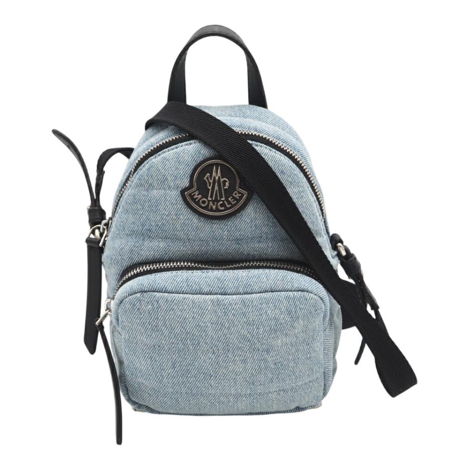 ★3日以内返品可★ 極美品 MONCLER モンクレール デニム キリアスモール ショルダーバッグ J109B5L00024 | MONCLER | 01