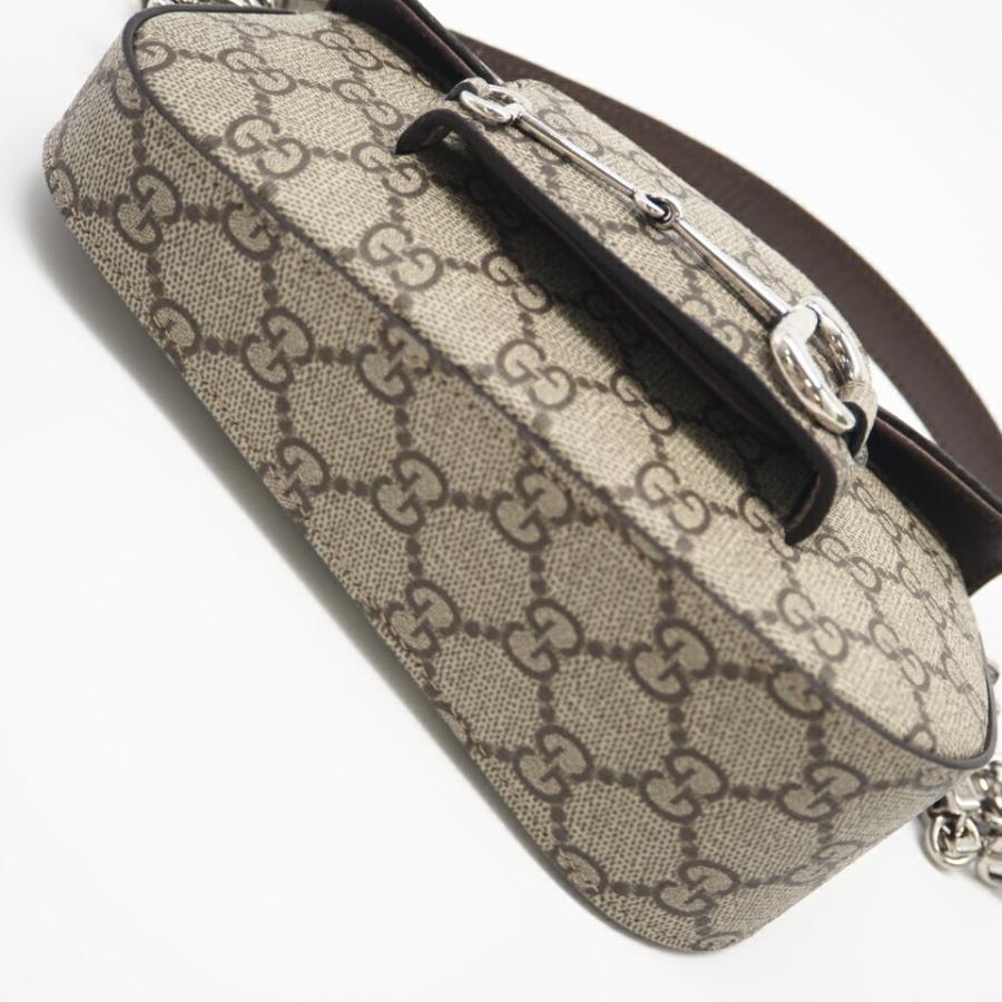 ★3日以内返品可★ 極美品 GUCCI グッチ GGスプリーム ホースビット1955 チェーンショルダーバッグ 774209 | GUCCI | 07