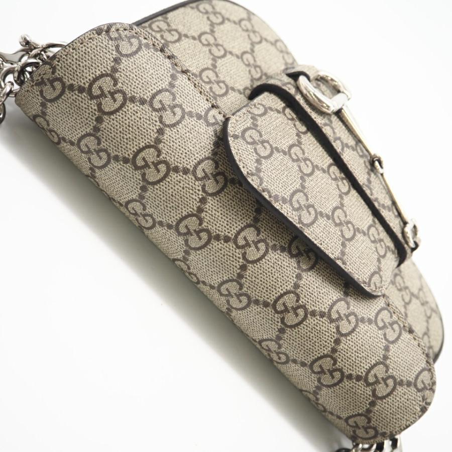 ★3日以内返品可★ 極美品 GUCCI グッチ GGスプリーム ホースビット1955 チェーンショルダーバッグ 774209 | GUCCI | 08