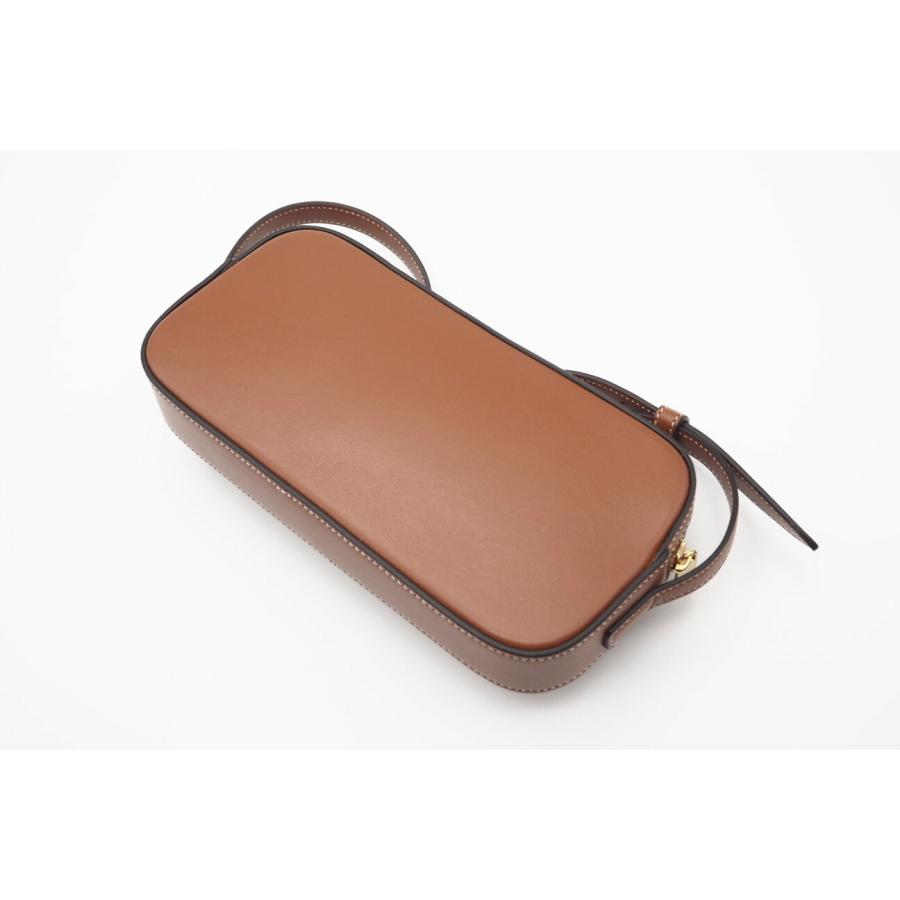 ★3日以内返品可★ 極美品 CELINE セリーヌ キュイル トリオンフ スムースカーフスキン ミニカメラバッグ タン | CELINE | 03