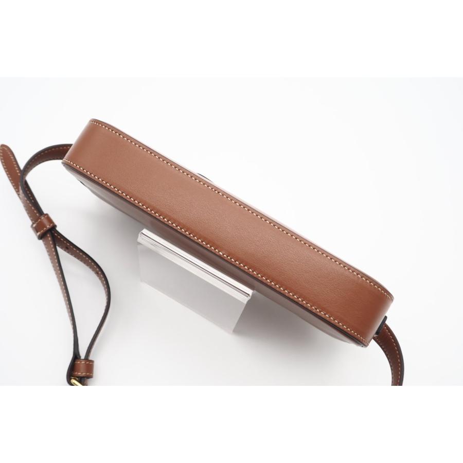 ★3日以内返品可★ 極美品 CELINE セリーヌ キュイル トリオンフ スムースカーフスキン ミニカメラバッグ タン | CELINE | 05